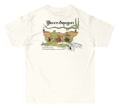 Herr der Ringe T-Shirt Green Dragon Inn / Cream L