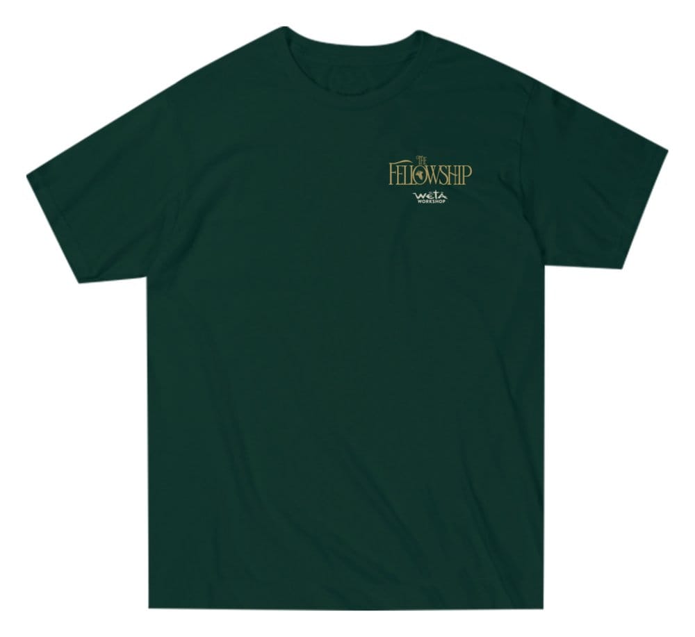 Herr der Ringe T-Shirt The Fellowship / Green 3XL