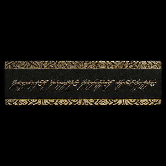 Herr der Ringe Leder Lesezeichen The One Ring Inscription