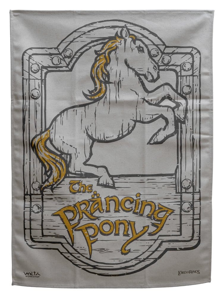 Herr der Ringe Geschirrtuch 2er Pack Green Dragon & Prancing Pony 69 cm