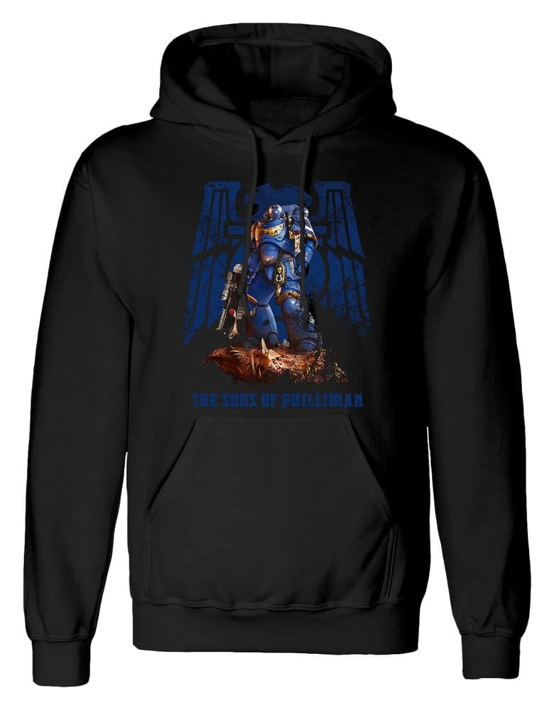 Warhammer Hoodie Space Marines Black Größe M
