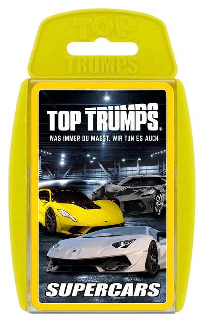 Super Cars Kartenspiel Top Trumps *Deutsche Version*