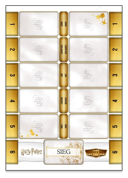 Harry Potter Brettspiel Battle Mat *Deutsche Version*