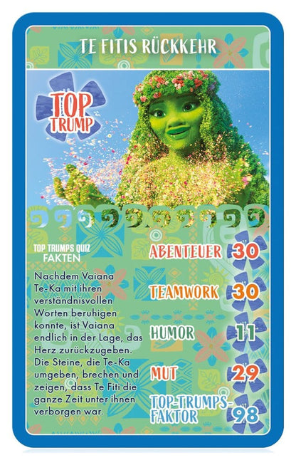 Vaiana Kartenspiel Top Trumps *Deutsche Version*