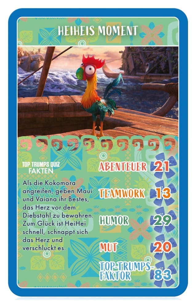 Vaiana Kartenspiel Top Trumps *Deutsche Version*
