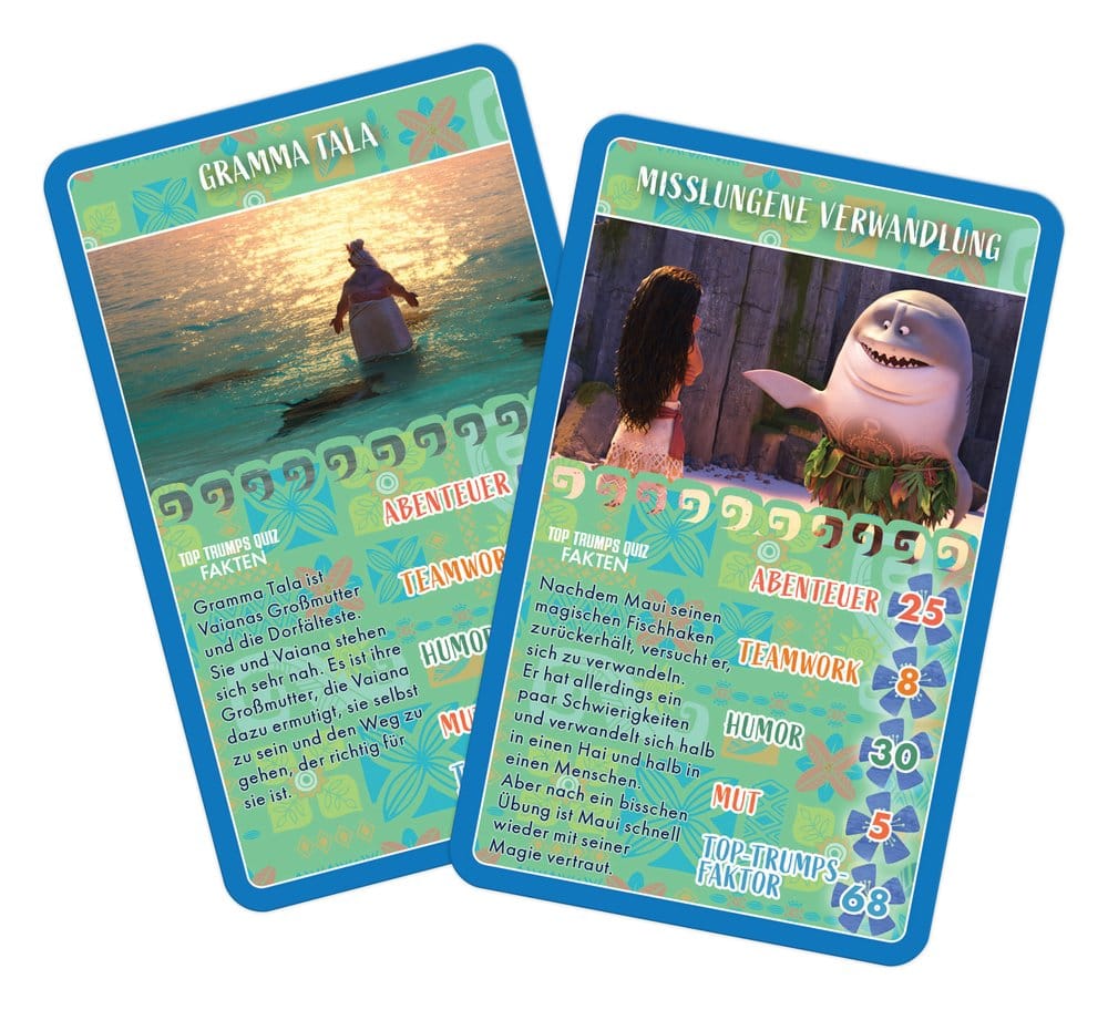 Vaiana Kartenspiel Top Trumps *Deutsche Version*