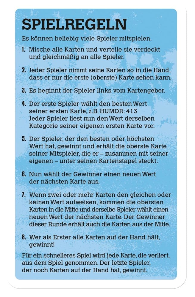 Lilo & Stitch Kartenspiel Top Trumps *Deutsche Version*