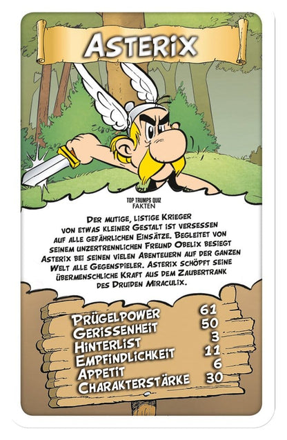 Asterix Kartenspiel Top Trumps *Deutsche Version*