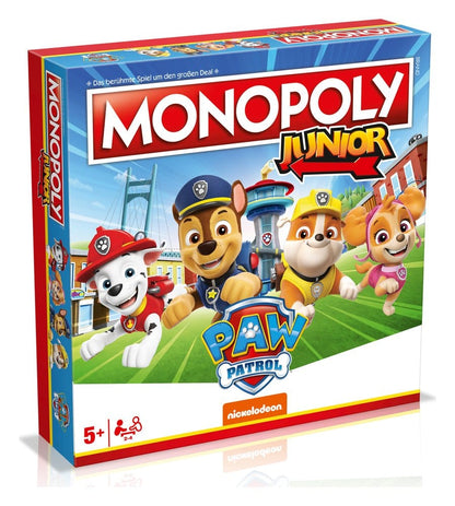 PAW Patrol Brettspiel Monopoly Junior *Deutsche Version*