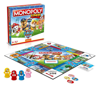 PAW Patrol Brettspiel Monopoly Junior *Deutsche Version*