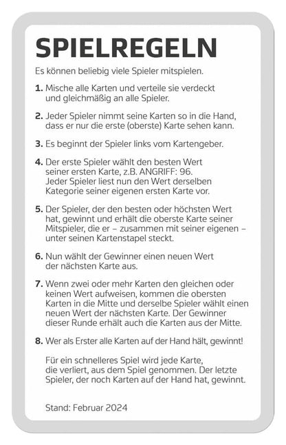 Bundesliga 2 Edition Kartenspiel Top Trumps Collectables *Deutsche Version*