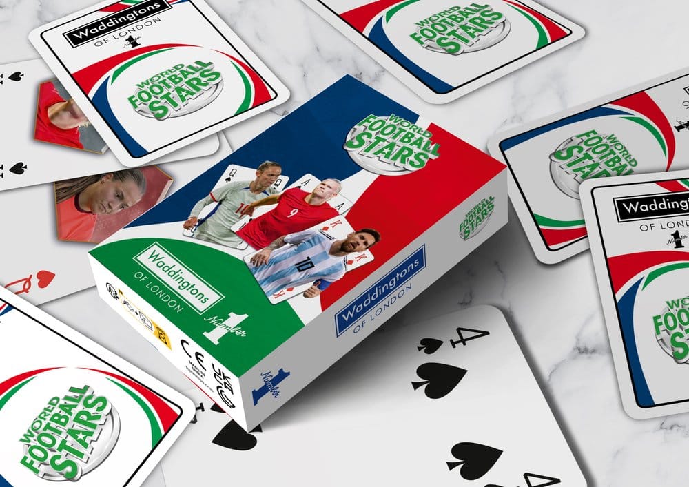 Weltfussballstars No 1 Spielkarten *Englische Version*