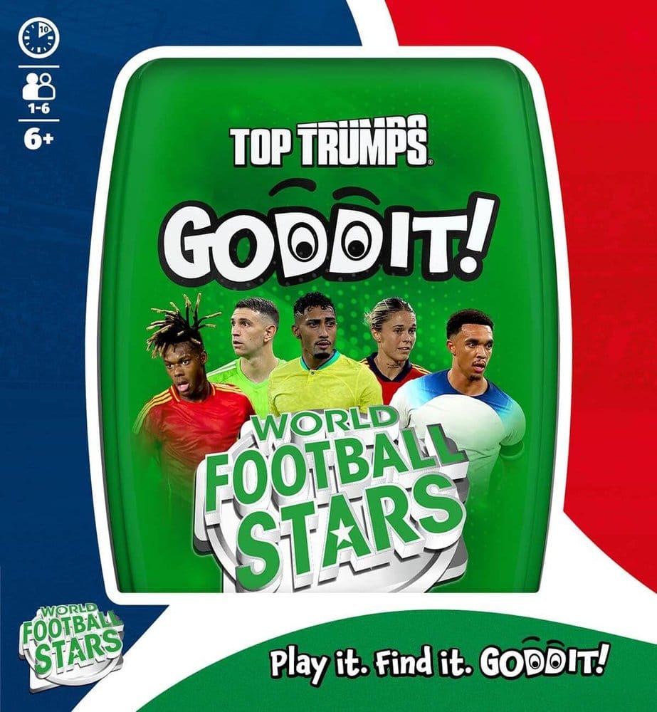 Weltfussballstars Kartenspiel Goddit!