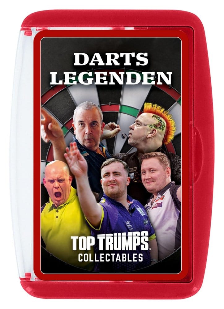 Darts Top Trumps Geschenkset mit Pfeilen *Deutsche Version*