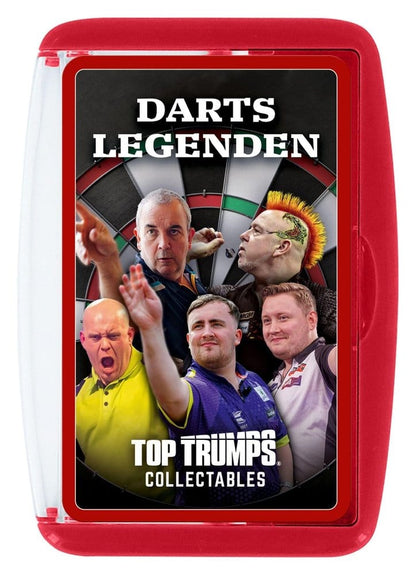 Darts Top Trumps Geschenkset mit Pfeilen *Deutsche Version*