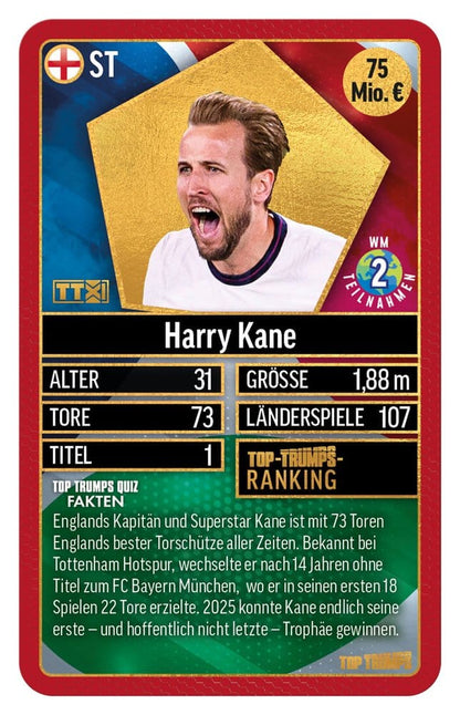 Weltfussballstars Kartenspiel 200 Pack 1 *Deutsche Version*