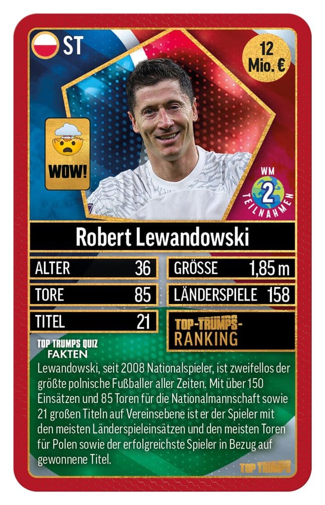 Weltfussballstars Kartenspiel 200 Pack 1 *Deutsche Version*