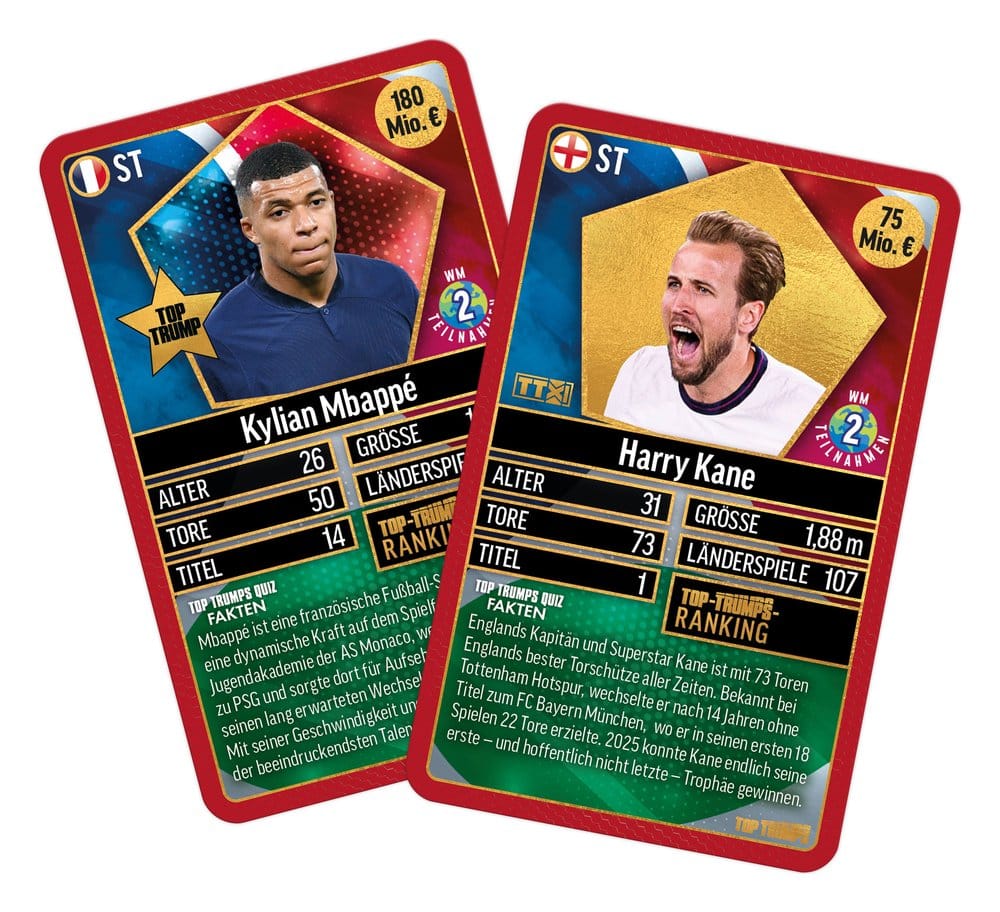 Weltfussballstars Kartenspiel 200 Pack 1 *Deutsche Version*