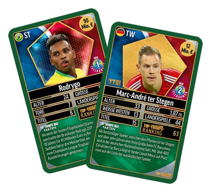 Weltfussballstars Kartenspiel 200 Pack 3 *Deutsche Version*
