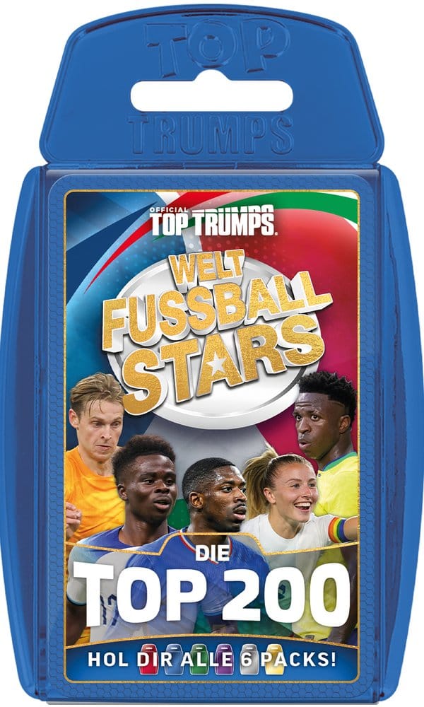 Weltfussballstars Kartenspiel 200 Pack 2 *Deutsche Version*