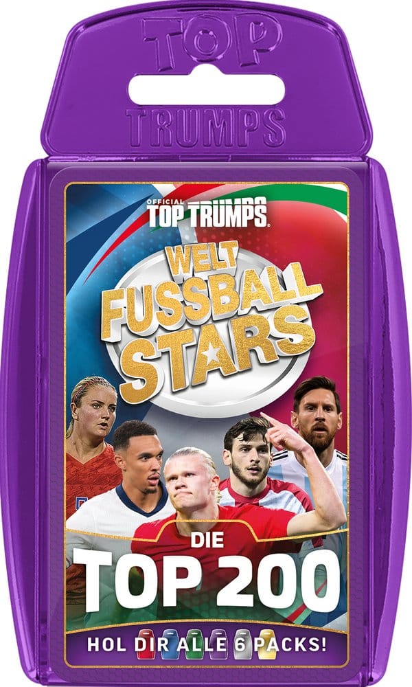 Weltfussballstars Kartenspiel 200 Pack 4 *Deutsche Version*