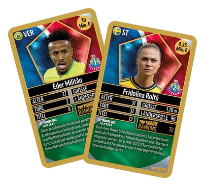 Weltfussballstars Kartenspiel 200 Pack 6 *Deutsche Version*