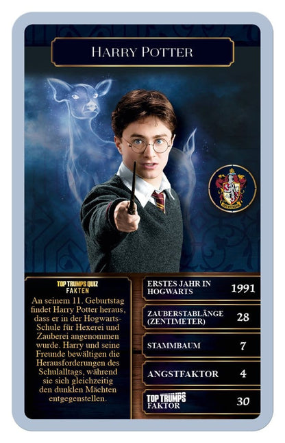 Harry Potter Kartenspiel Top Trumps Hexen und Zauberer New Version *Deutsche Version*