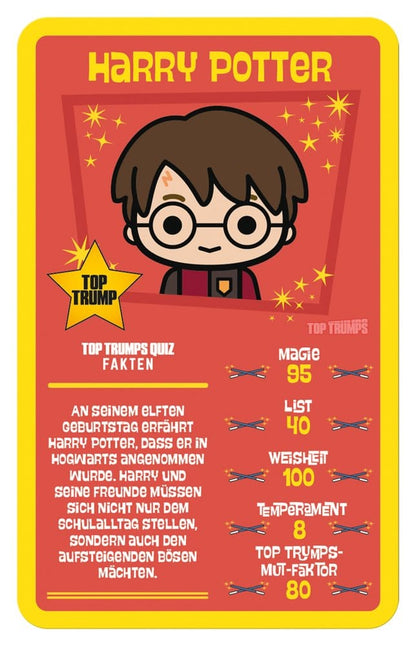 Harry Potter Kartenspiel Top Trumps Chibi Style *Deutsche Version*
