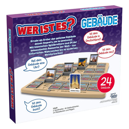 Brettspiel Wer ist es Berühmte Gebäude  *Deutsche Version*