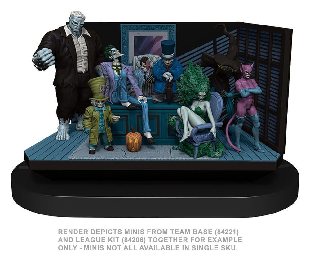 DC HeroClix SwitchClix Minifiguren mit Base The Long Halloween Team Base 23 cm