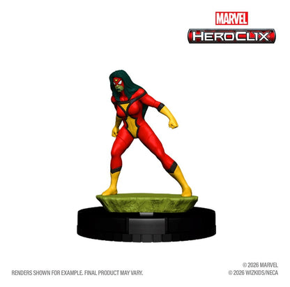 Marvel HeroClix: Secret Wars Figur Skrull Queen Spider-Woman 10 cm