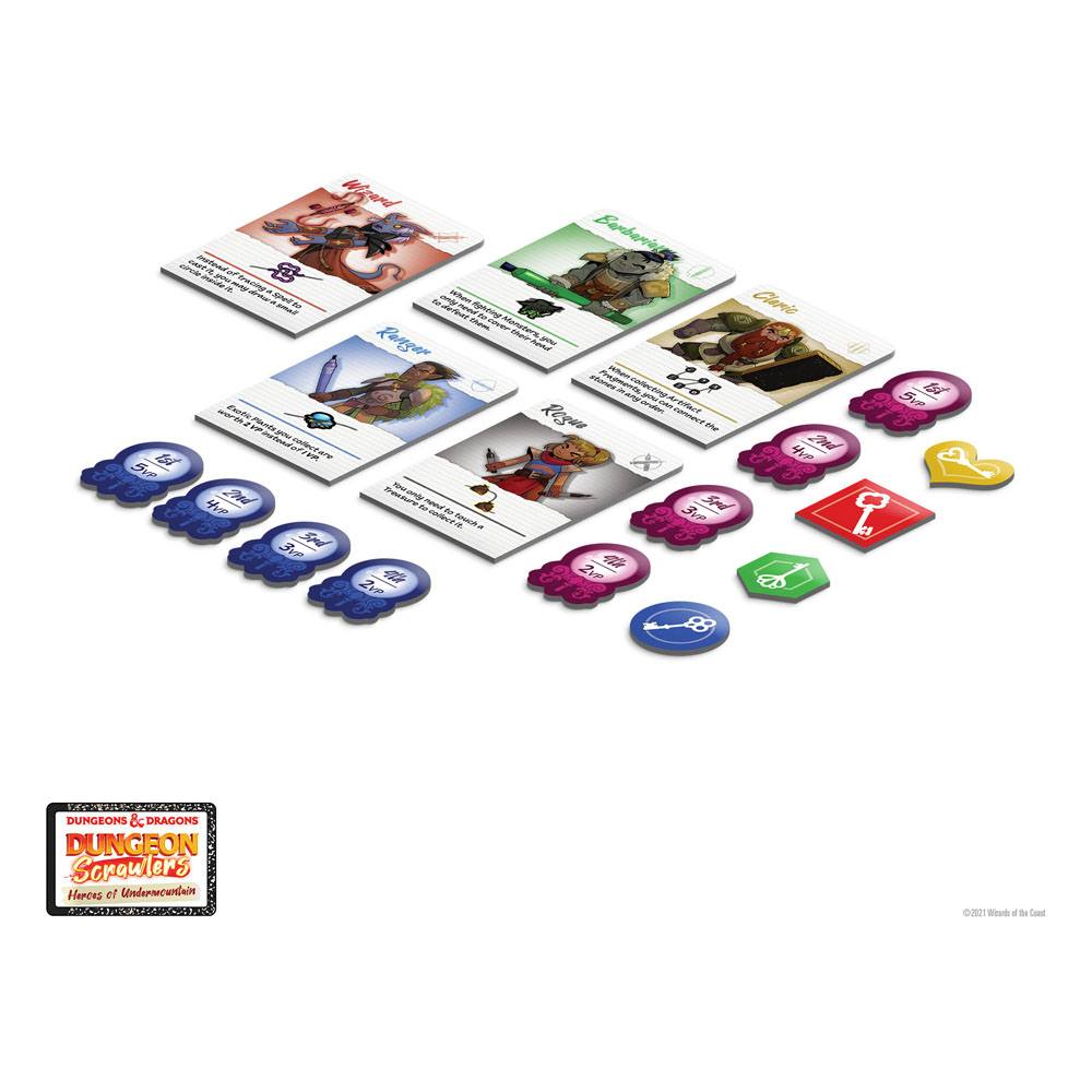 D&D Dungeon Scrawlers: Heroes of Undermountain Brettspiel *Englische Version*