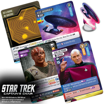 Star Trek: Captain's Chair Kartenspiel *Englische Version*