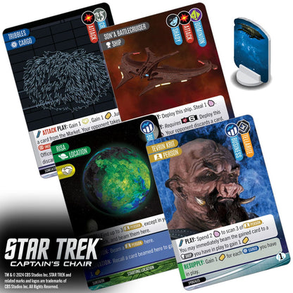 Star Trek: Captain's Chair Kartenspiel *Englische Version*