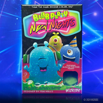 Blob Party Brettspiel Neon Nights *Englische Version*