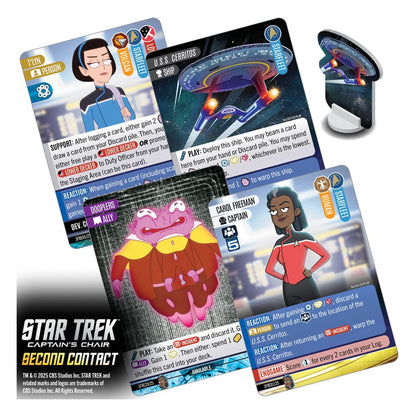 Star Trek: Captain's Chair Kartenspiel Second Contact *Englische Version*