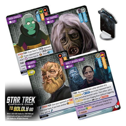 Star Trek: Captain's Chair Kartenspiel To Boldly Go *Englische Version*