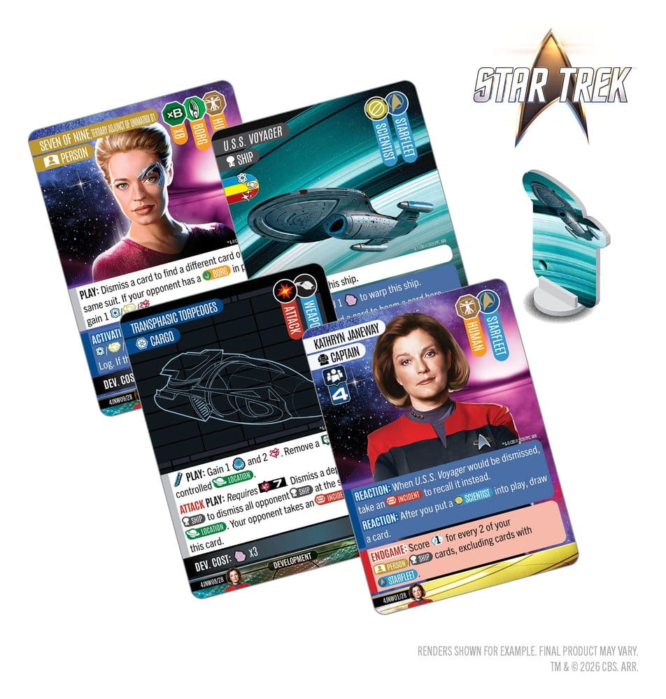 Star Trek: Captain's Chair Kartenspiel: Resistance is Futile *Englische Version*