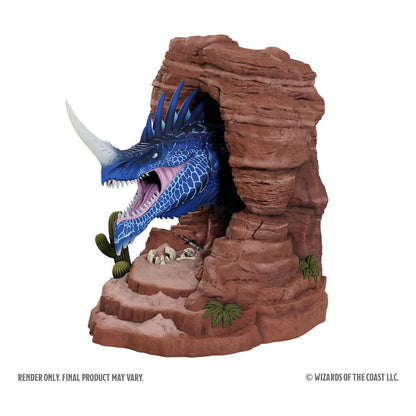Dungeons & Dragons Buchstützen Blue Dragon 17 cm