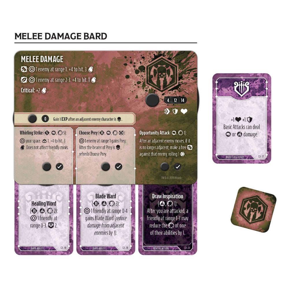 Dungeons & Dragons Spiel-Erweiterung Onslaught Custom Character Kit Expansion *Englische Version*