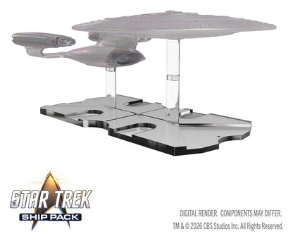 Star Trek Ship Pack Boxed Miniaturen vorbemalt U.S.S. Enterprise - 60th Anniversary Edition 22 cm