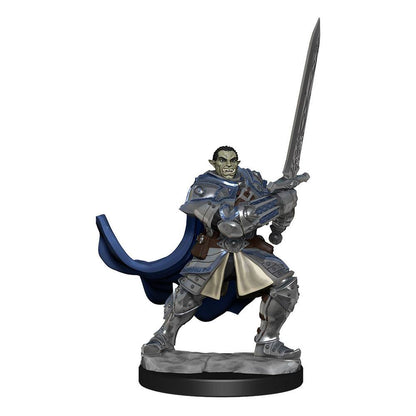 D&D Nolzur's Marvelous Miniatures Miniaturen unbemalt Half-Orc Paladin Male Umkarton (2)