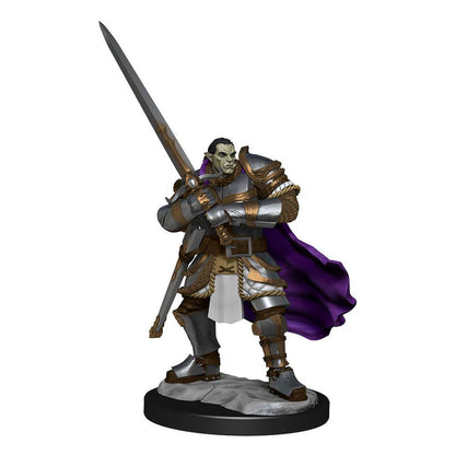 D&D Nolzur's Marvelous Miniatures Miniaturen unbemalt Half-Orc Paladin Male Umkarton (2)