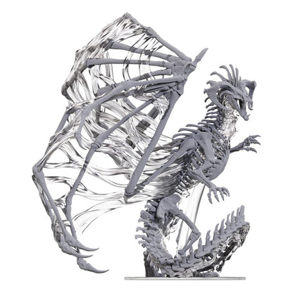 D&D Nolzur's Marvelous Miniatures Miniaturen unbemalt Black Dracolich 30 cm