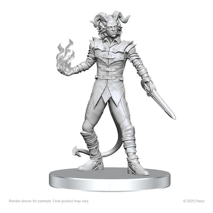 Pathfinder Deep Cuts Miniaturen unbemalt Vordine (Infantry Devil) & Pitborn Rogue
