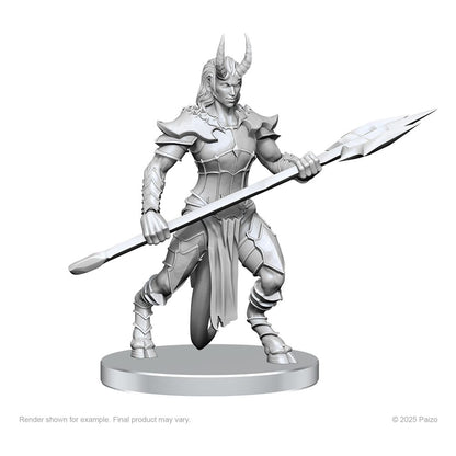 Pathfinder Deep Cuts Miniaturen unbemalt Vordine (Infantry Devil) & Pitborn Rogue