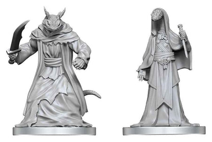 Pathfinder Battles Deep Cuts Miniatur unbemalt Zyss & Aapoph Serpentfolk 13 cm
