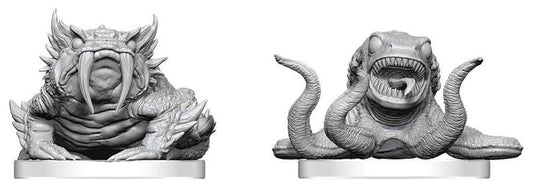 Pathfinder Battles Deep Cuts Miniatur unbemalt Bogwid & Slurk 13 cm