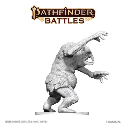 Pathfinder Battles Deep Cuts Miniatur unbemalt Waldtroll 15 cm