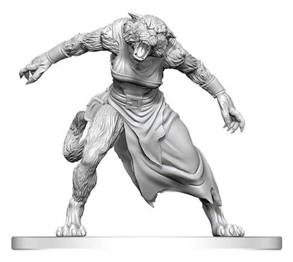 Pathfinder Battles Deep Cuts Miniatur unbemalt Weretiger 13 cm